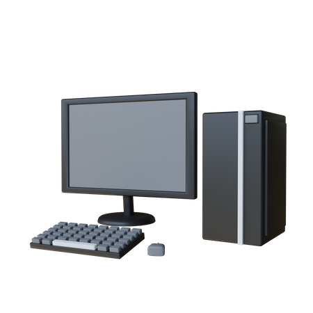 Computer  3D Icon