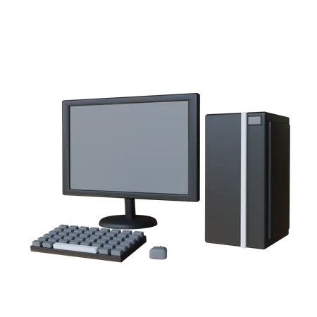 Computer  3D Icon