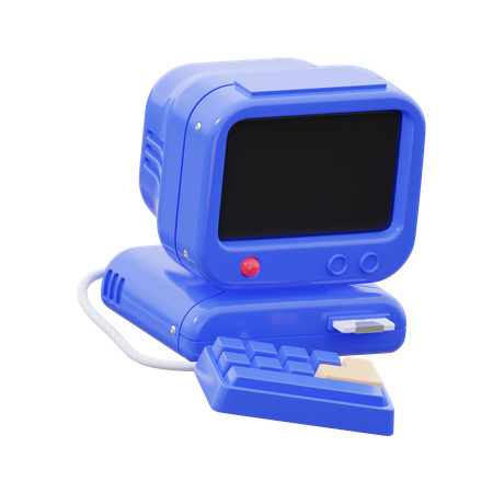 Computer  3D Icon