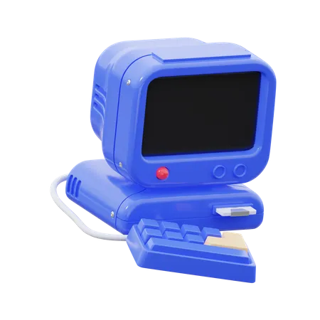 Computer  3D Icon