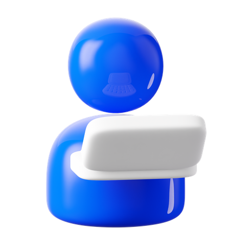 Computer  3D Icon