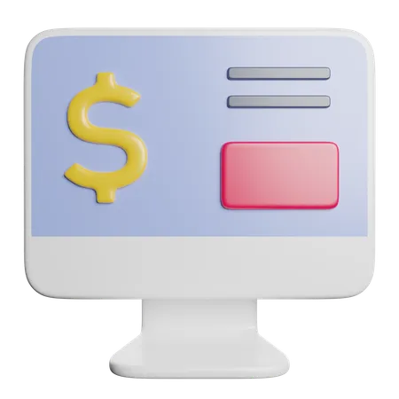 Computer  3D Icon