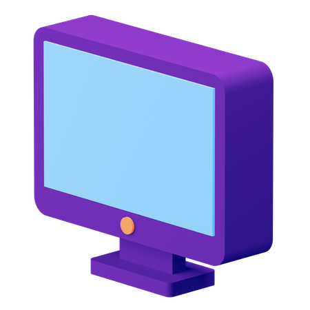 Computer  3D Icon