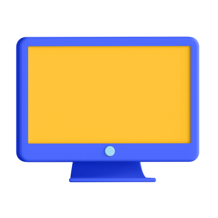 Computer  3D Icon