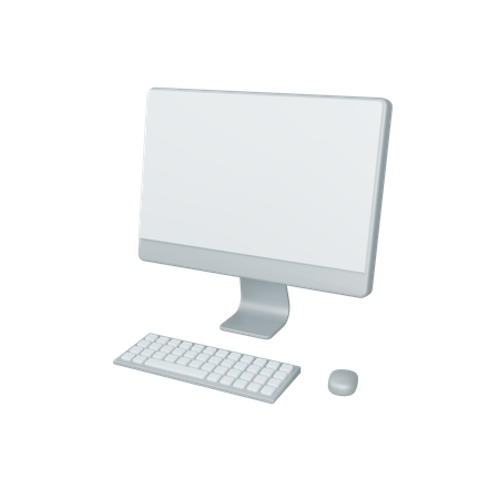 Computer  3D Icon