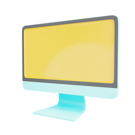 Computer  3D Icon