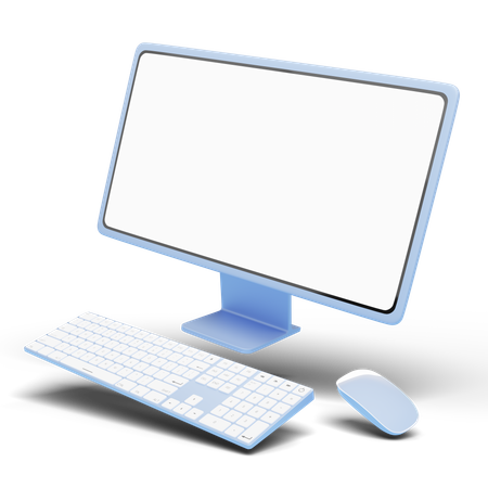 Computer  3D Icon