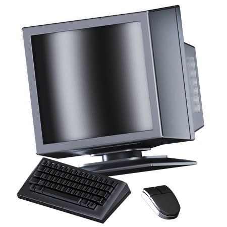 Computer  3D Icon