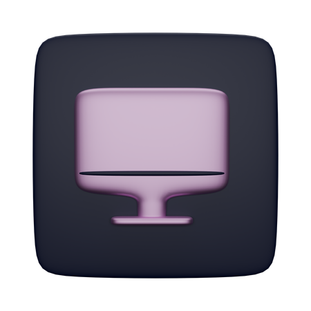 Computer  3D Icon