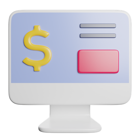 Computer  3D Icon