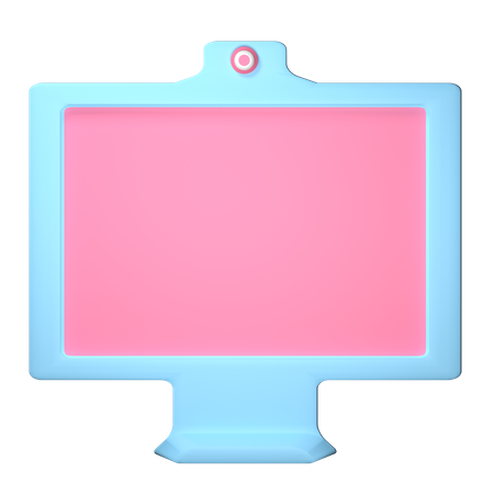 Computer  3D Illustration