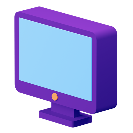 Computer  3D Illustration