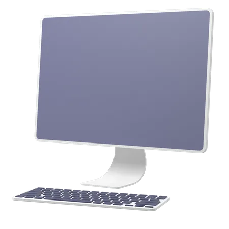 Computer  3D Illustration