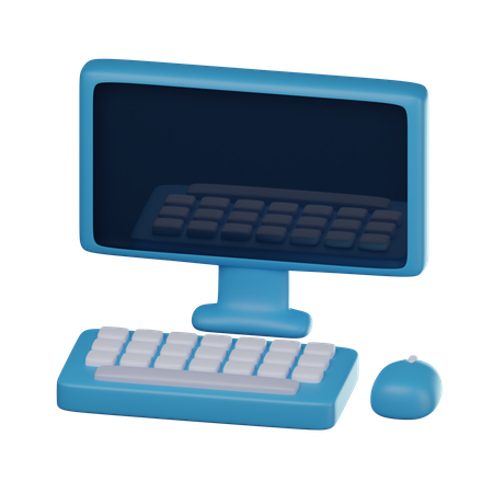 Computer 3D Icon