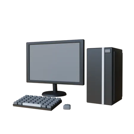 Computer 3 D Icon Illustration 3D Icon