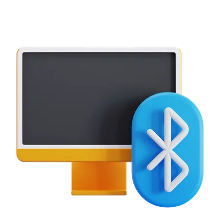 Computer Bluetooth  3D Icon