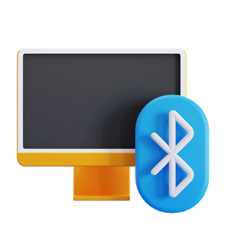 Computer Bluetooth  3D Icon