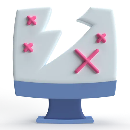 Computer Break  3D Icon