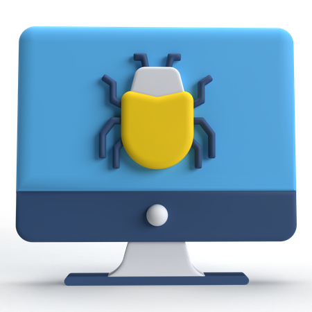 Computerfehler  3D Icon