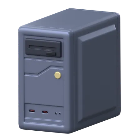 Computer Case 3 D Computer Peripherals Icon 3D Icon