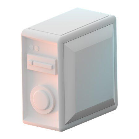Computer Cpu  3D Icon