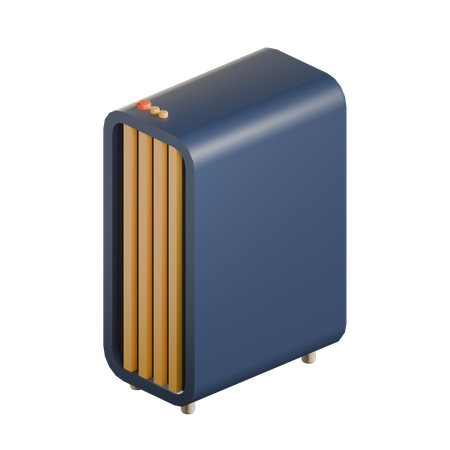 컴퓨터 CPU  3D Icon