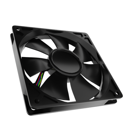 Computer CPU Fan  3D Icon