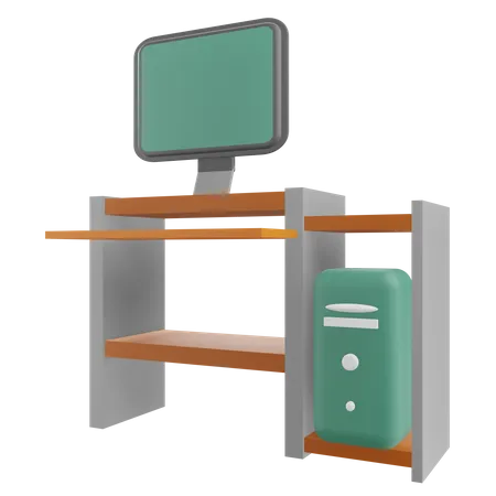 3 D Render Computer Illustration Set 3D Icon