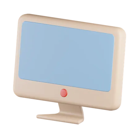 Computer Desktop 3D Icon