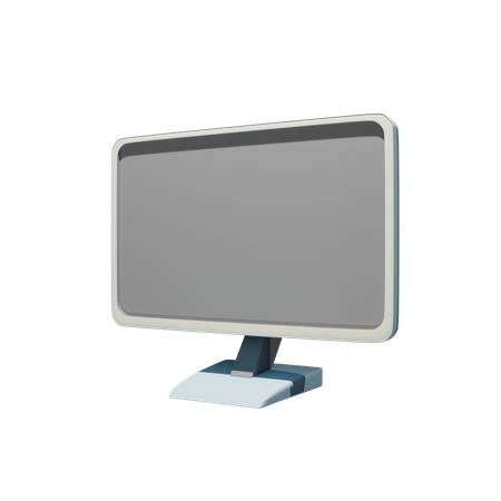 Computer Display  3D Icon