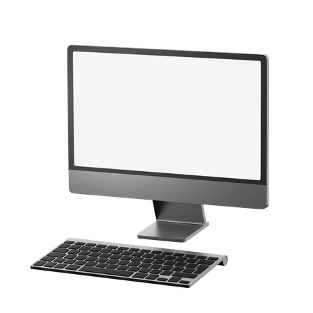 Computer display  3D Icon