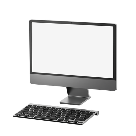 Computer display  3D Icon