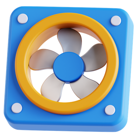 Computer Fan  3D Icon