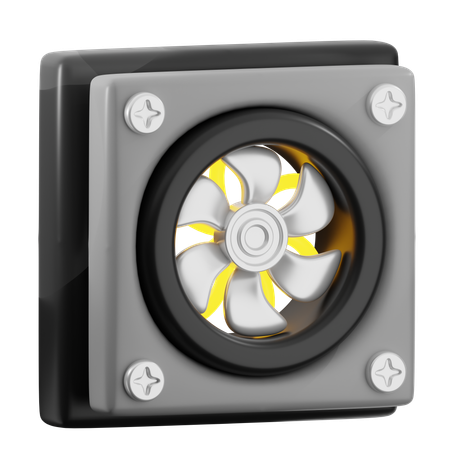 Computer fan  3D Icon