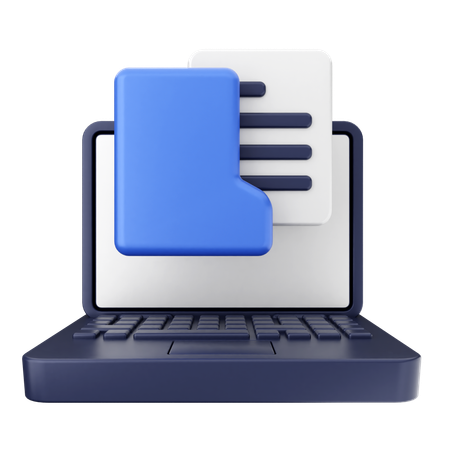 Computer Folder  3D Icon