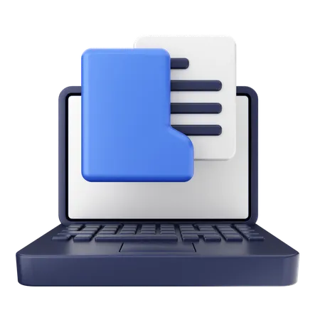 Computer Folder  3D Icon