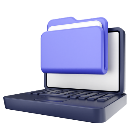 Computer Folder  3D Icon