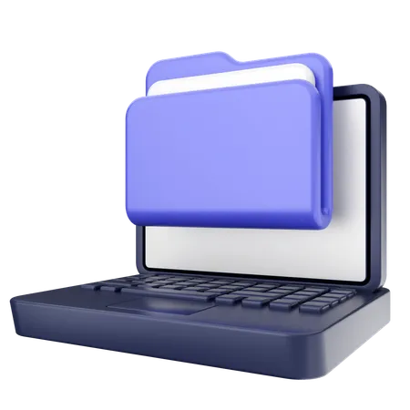 Computer Folder  3D Icon