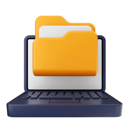 Computer Folder  3D Icon