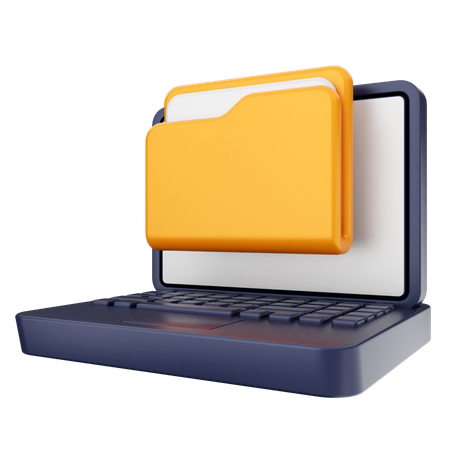 Computer Folder  3D Icon