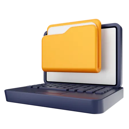 Computer Folder  3D Icon