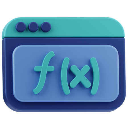 Computer Function  3D Icon