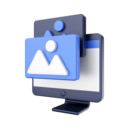 Computer-Galerie  3D Icon