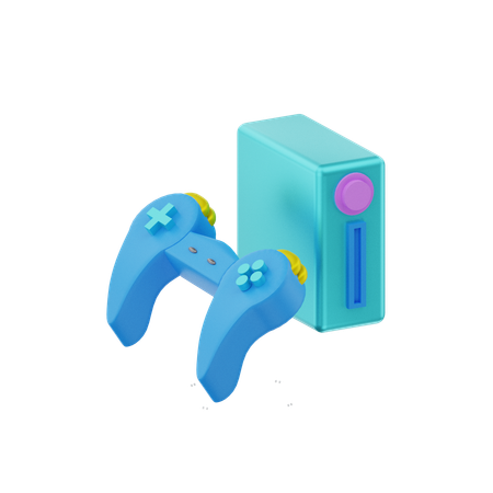 Computer Game  3D Icon