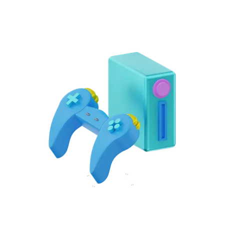 Computer Game  3D Icon