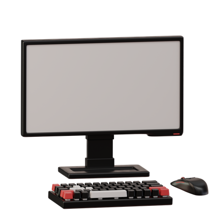 Computer Game  3D Icon