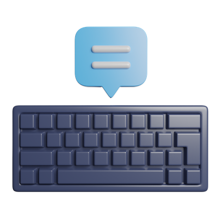 컴퓨터 키보드  3D Icon