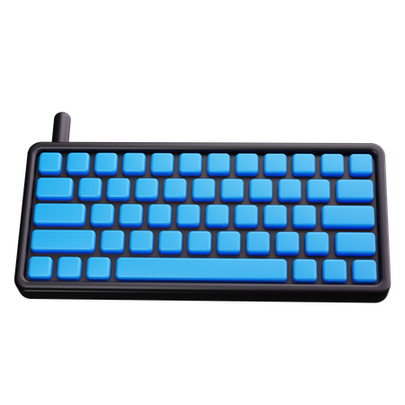 Computer Keyboard  3D Icon