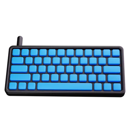 Computer Keyboard  3D Icon