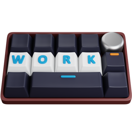 Computer Keyboard  3D Icon